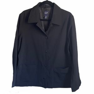 Gap Maternity Stretch Wool Blend Suit Jacket L